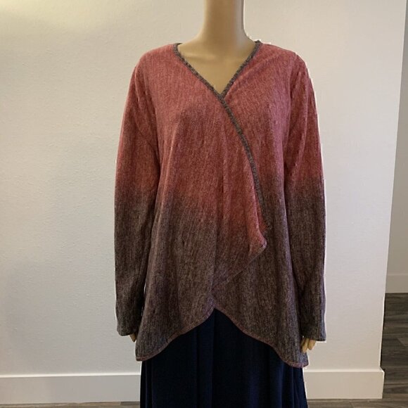 LuLaRoe Sweaters - Lularoe, Medium, Simply Comfortable, Long Cardigan, Pink Ombré